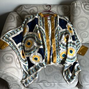 LaDouble J. Kimono/button up top